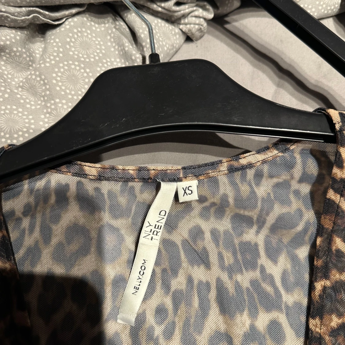 Leopardmönstrad bolerotopp NLY Trend XS - 2