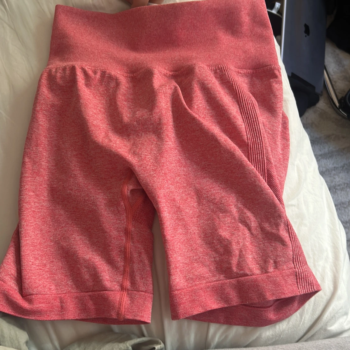 Rosa  seamless träningsshorts