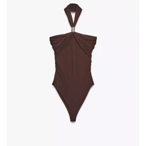 Brun body med guldetalj - Helt oanvänd!