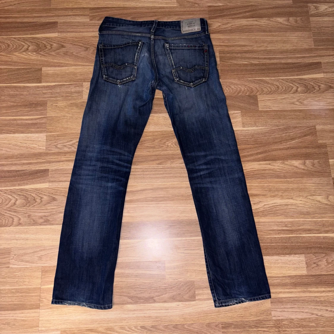 Replay Waitom blå jeans straight fit - 1