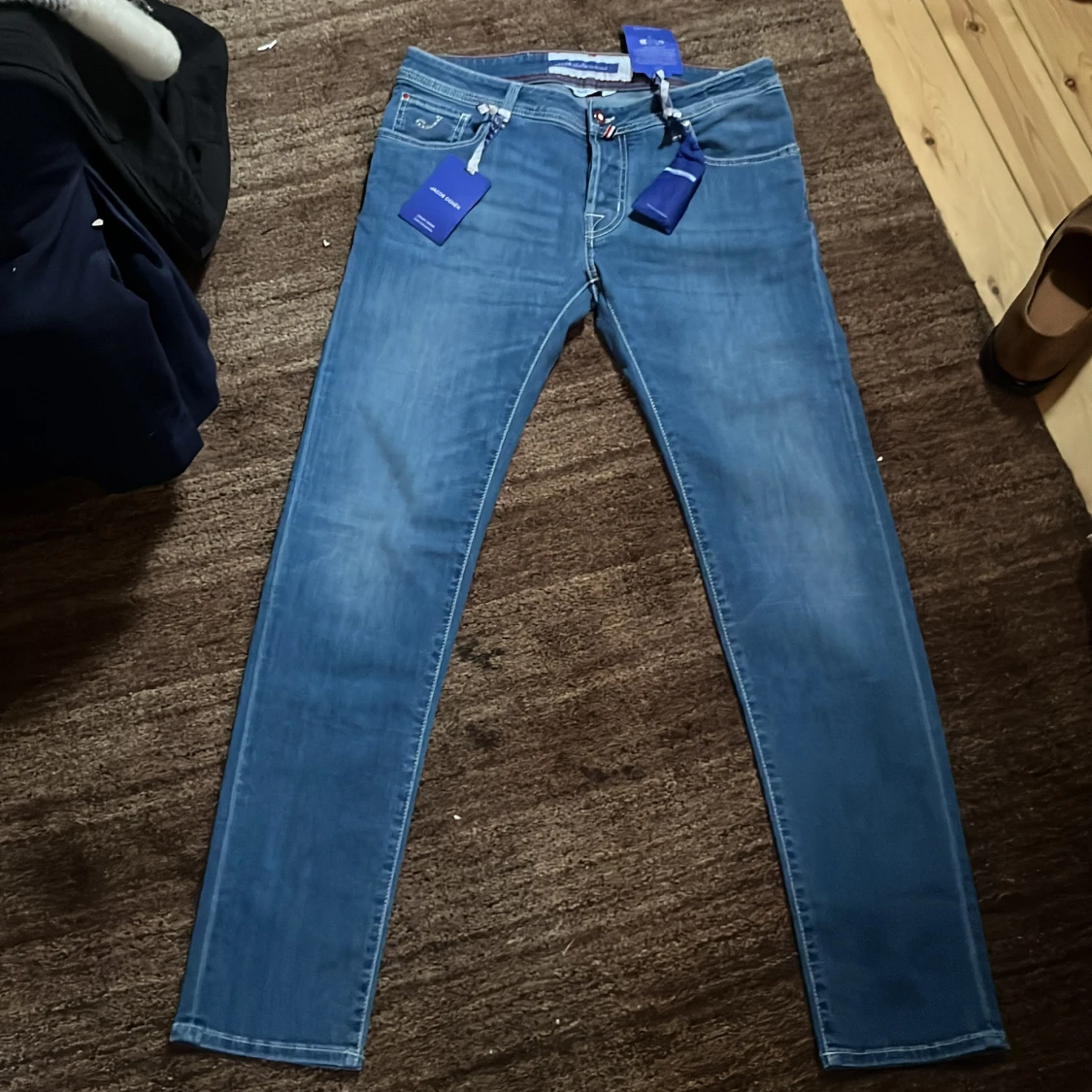 Jacob Cohën Nick Slim blå jeans - 2