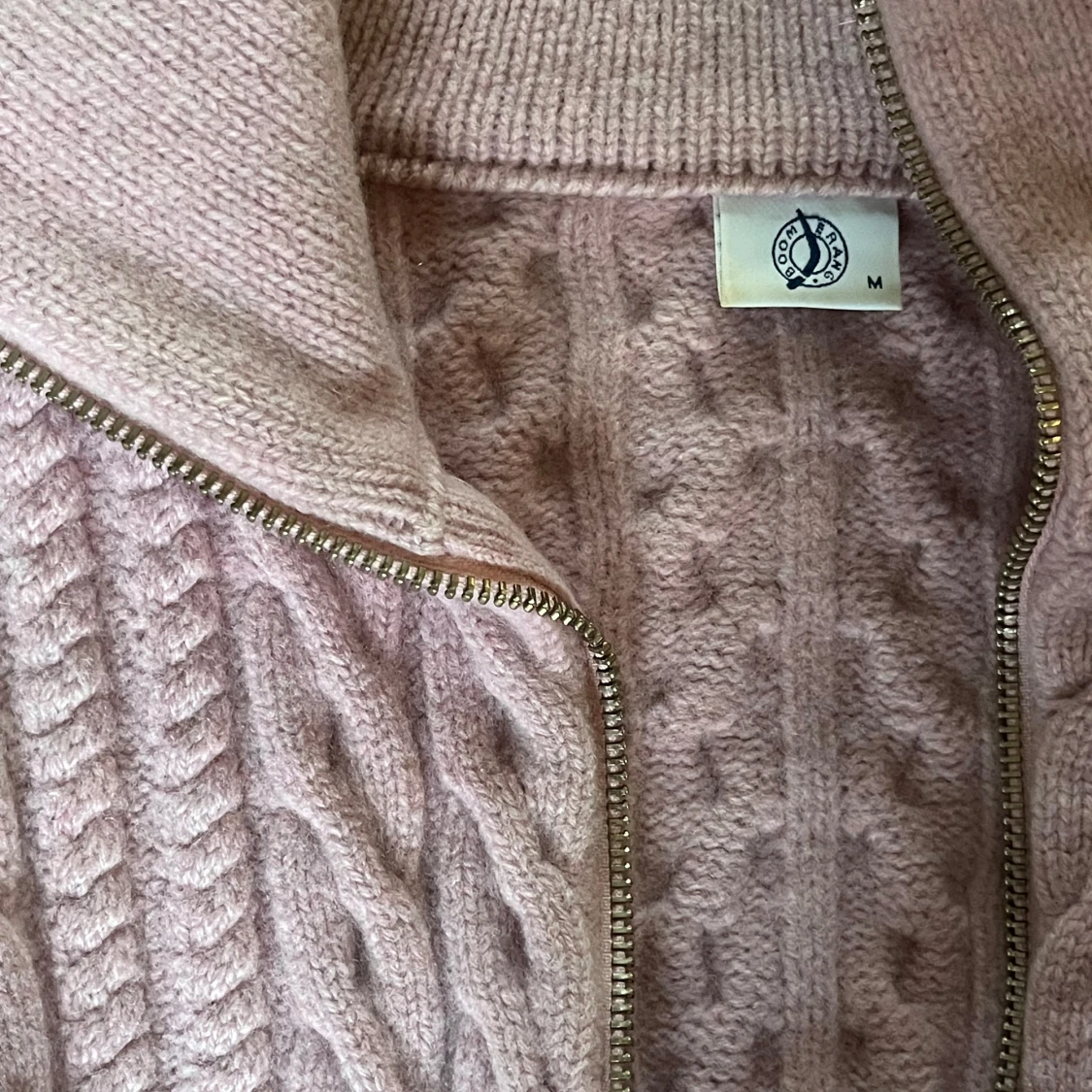 Ljusrosa stickad kofta Boomerang - 2