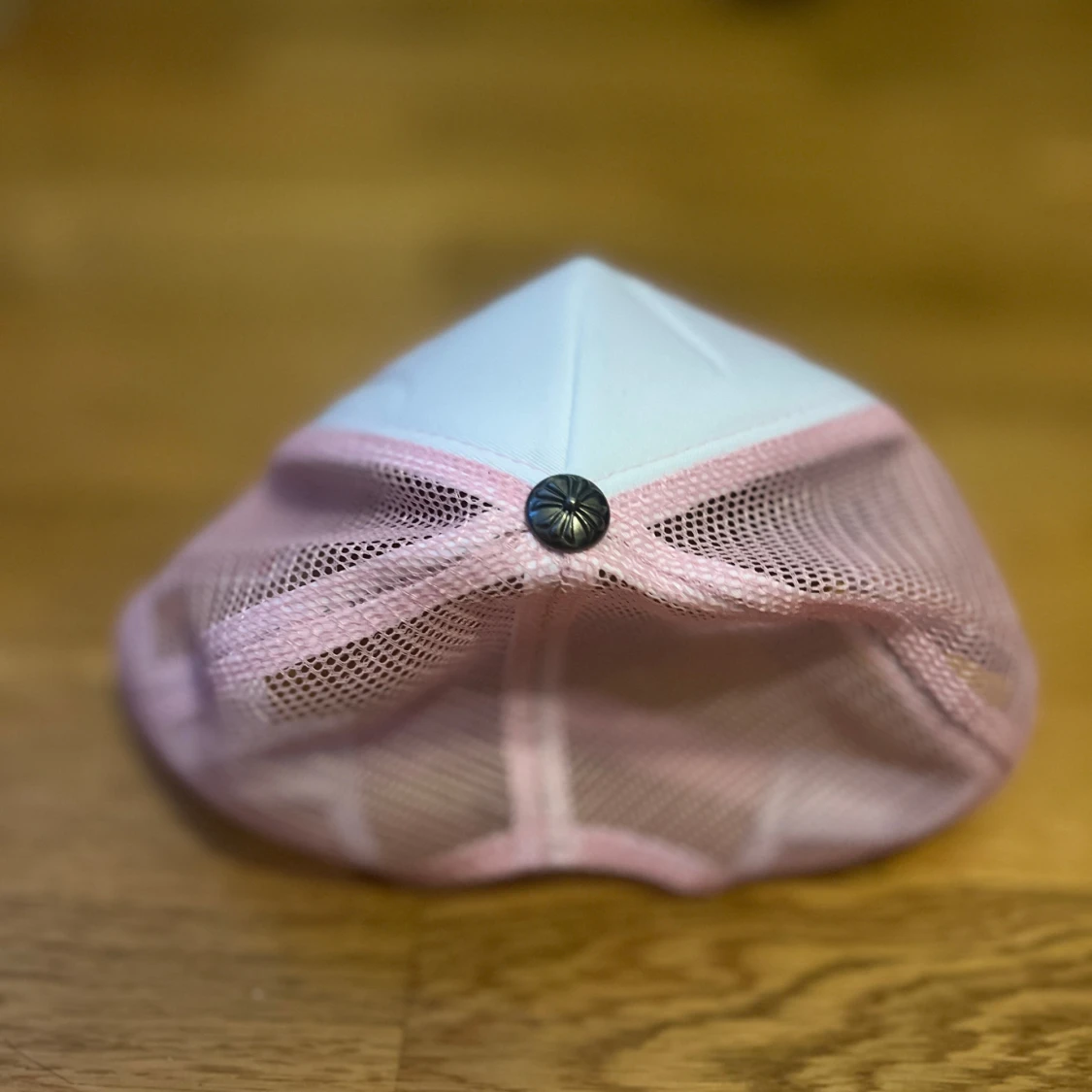 Chrome Hearts rosa vit keps - 2