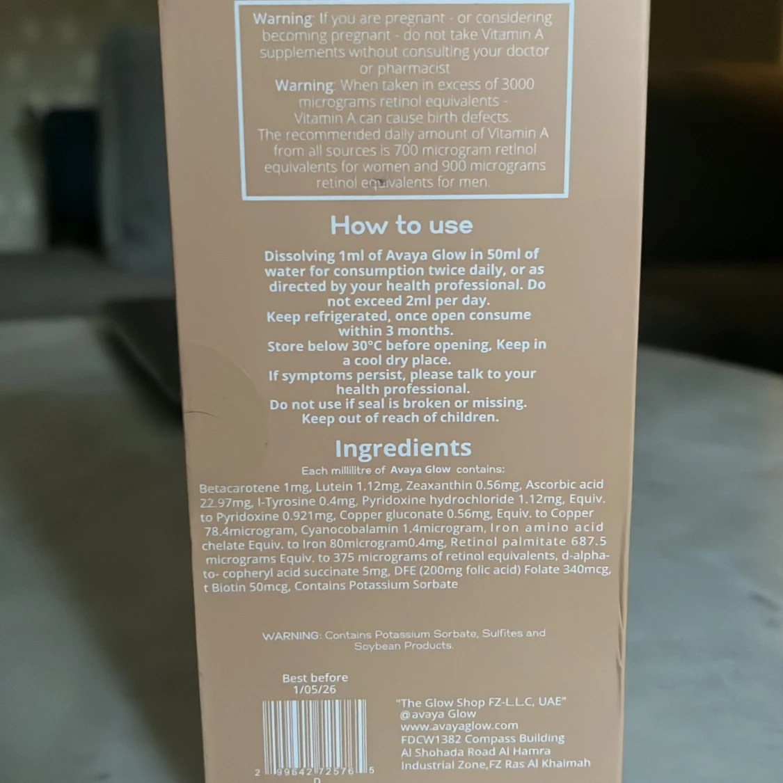 AvayaGlow Extreme Bronze Drops 50ml - 1