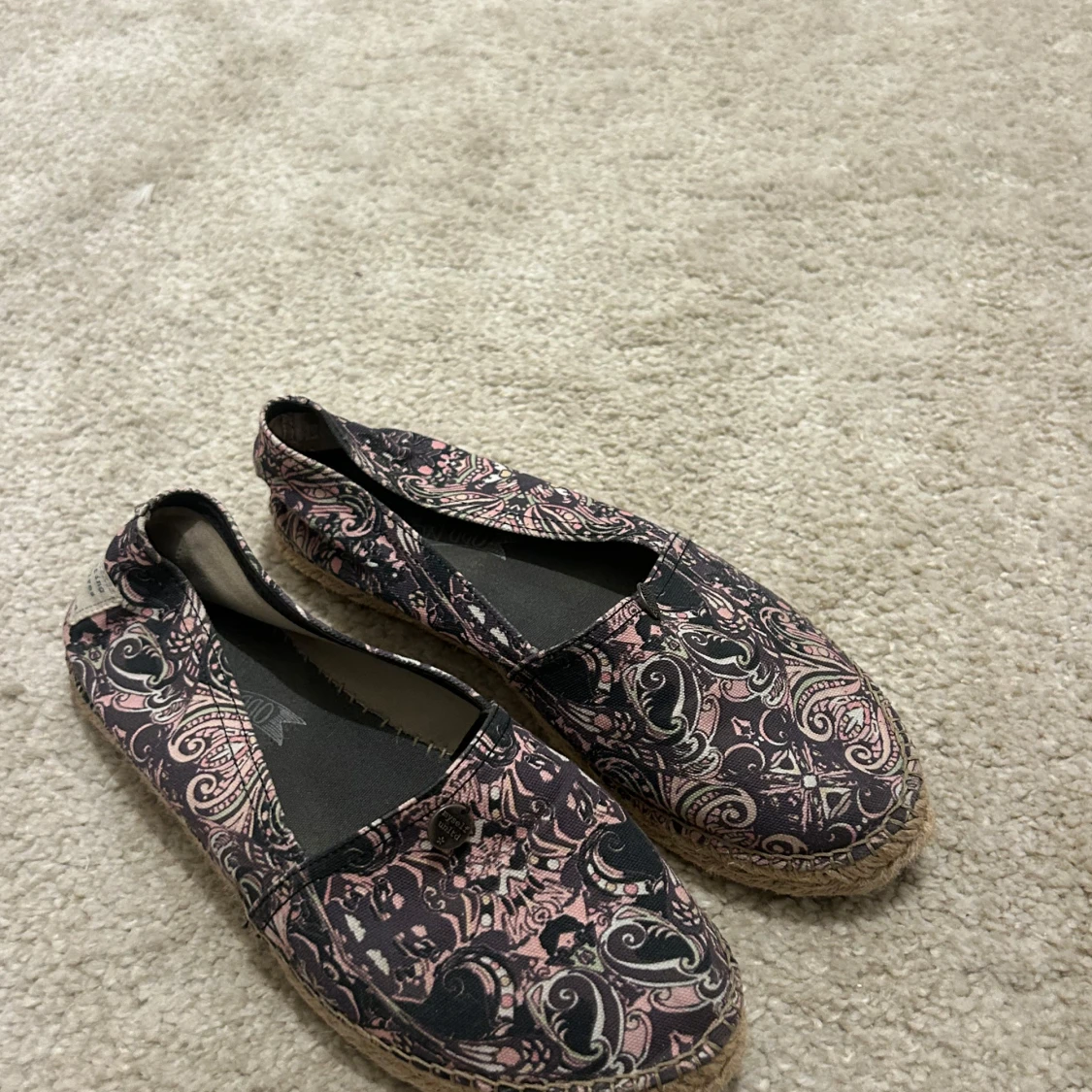 Odd Molly mönstrade ballerinaskor