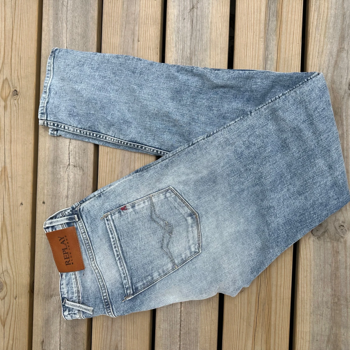 Replay Anbass ljusblå jeans