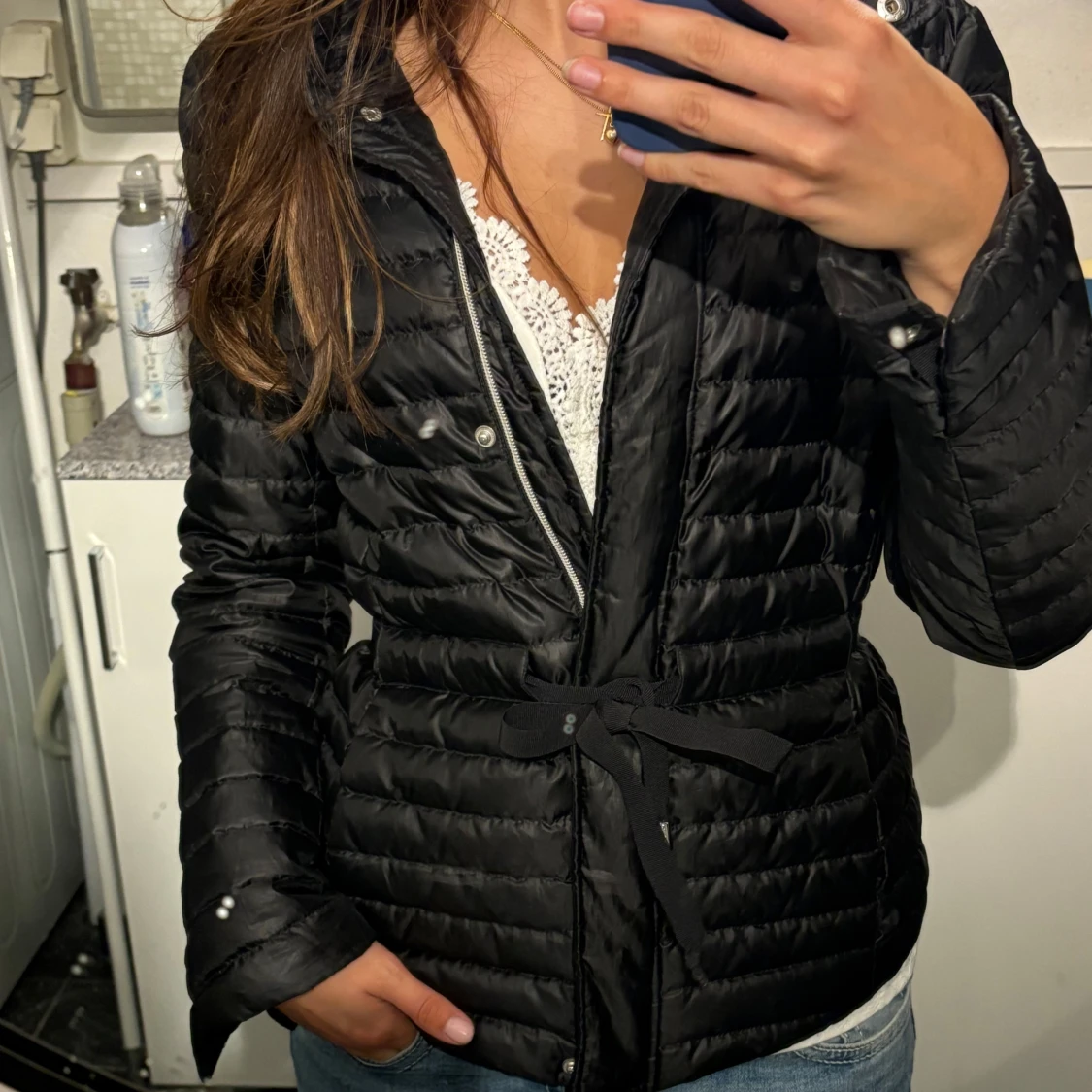 Svart pufferjacka Michael Kors S - 4