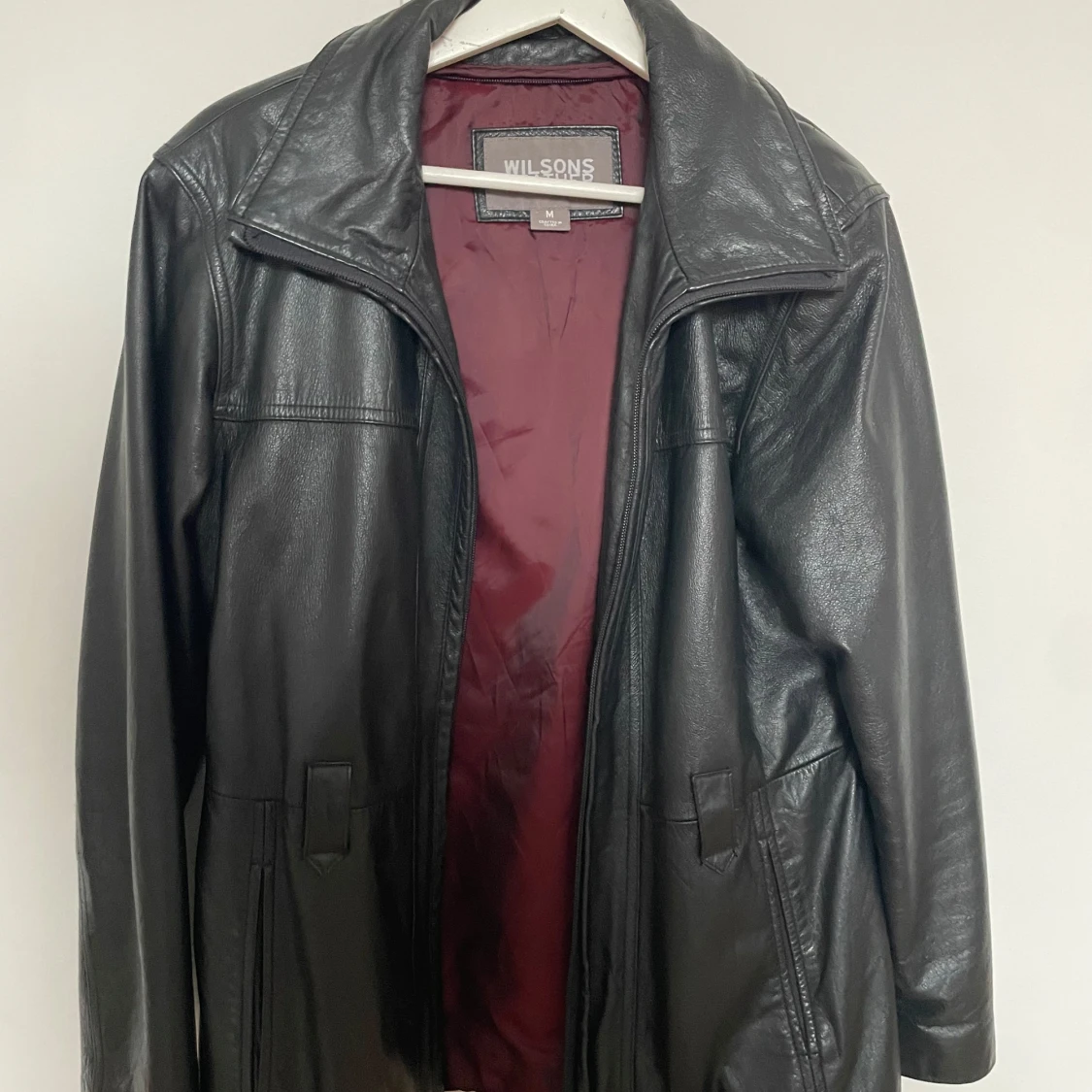 Svart skinnjacka från Wilsons Leather - 1