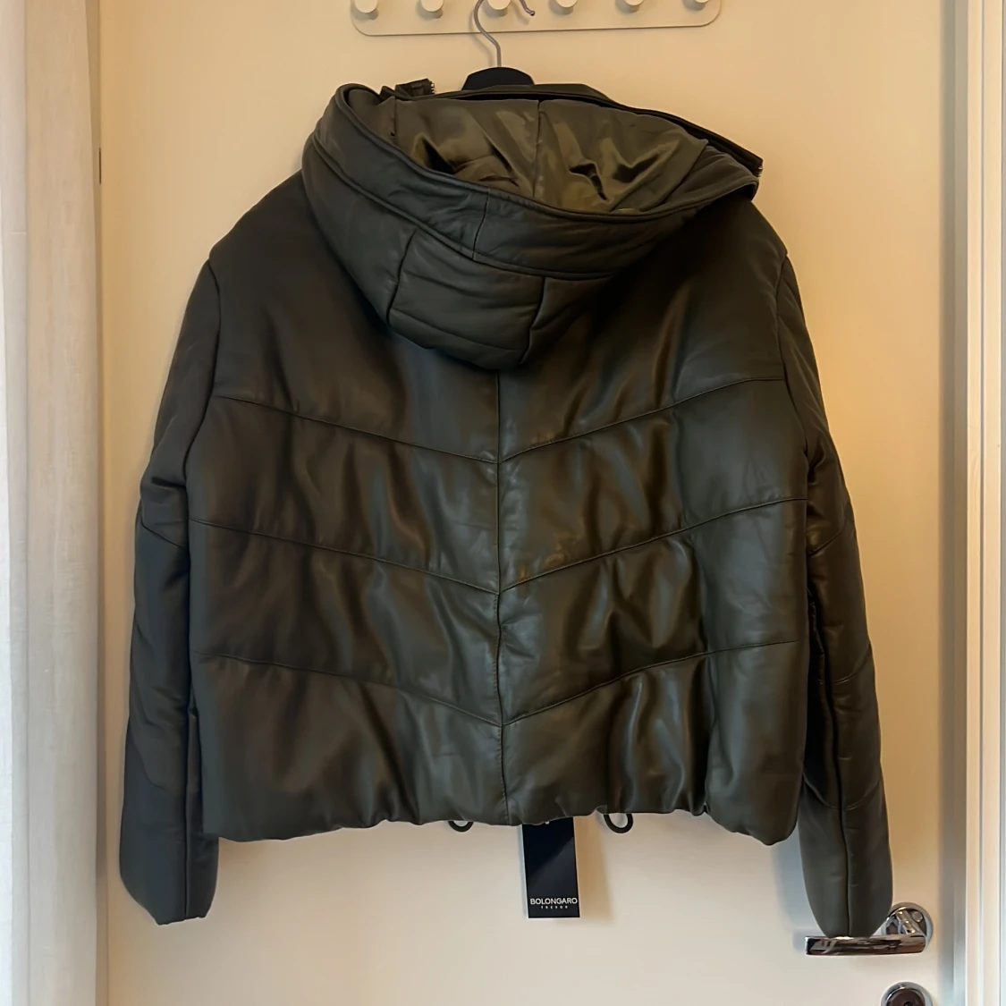 Grön skinnjacka från Bolongaro Trevor - 1