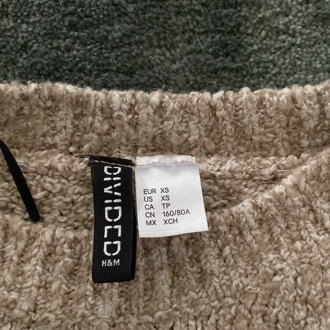 Beige stickad tröja från H&M Divided - 2