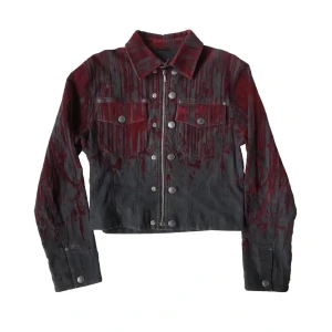 (GRAIL) Jean Paul Gaultier ”The Vampyre” Blood Velour Jacket - 8/10 condition, still cant believe i got this. WRITE TO ME UR OFFERS. BIDDING ENDING IN 7 DAYS!! Size M
