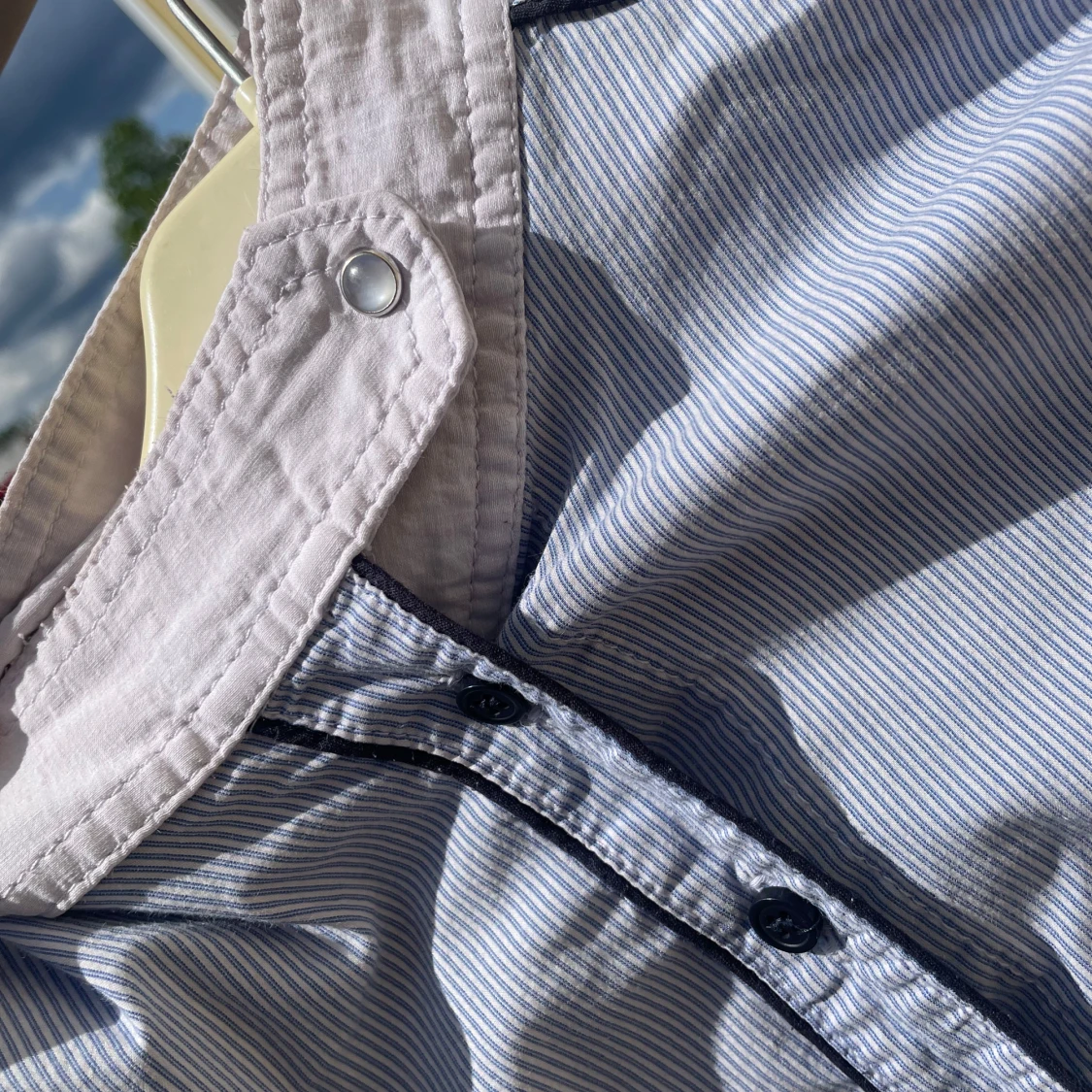 Randig ridinspirerad skjorta från CRW - 4