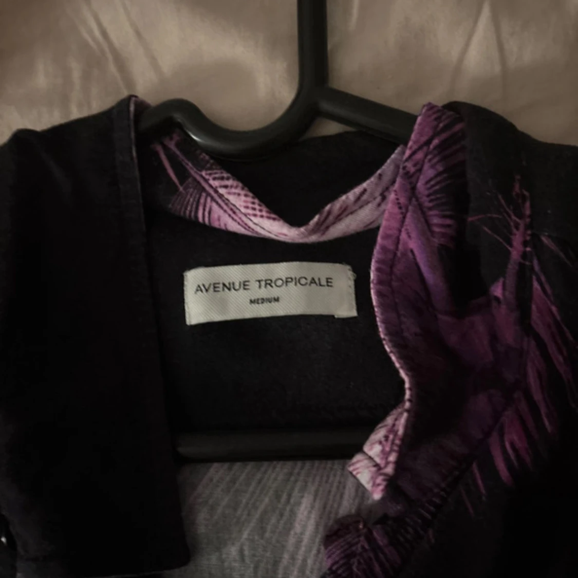 Lila mönstrad skjorta Avenue Tropicale - 1