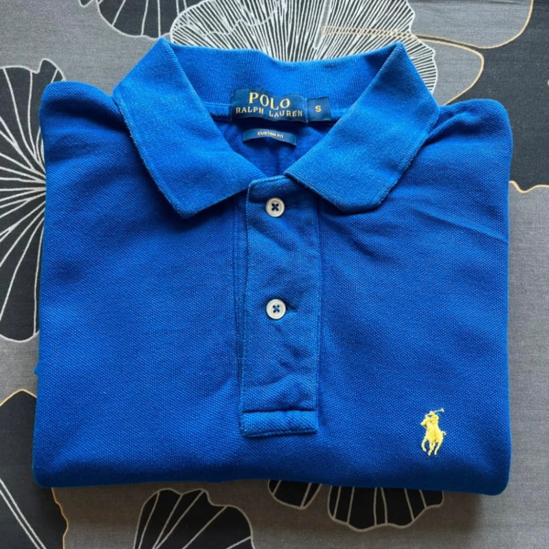 Blå pikétröja från Polo Ralph Lauren