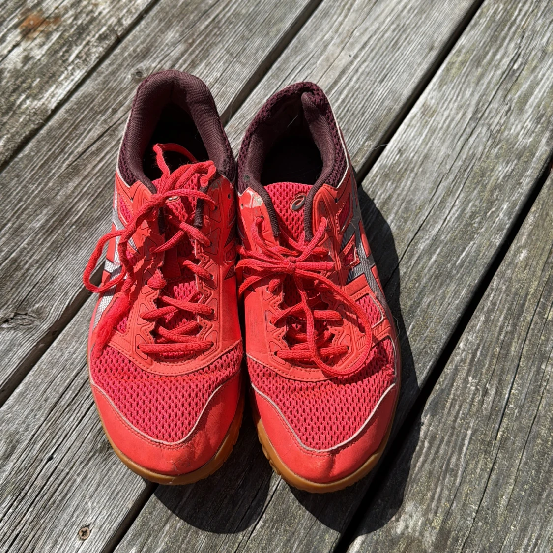 Rosa Asics Gel-Flare sneakers strl 40 - 1