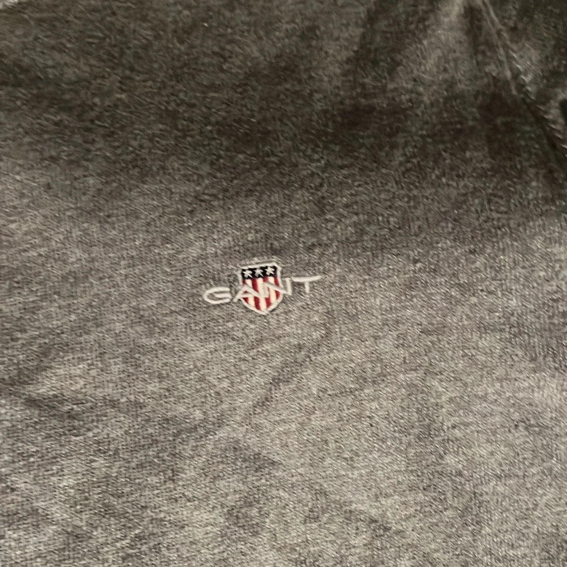 Grå tröja från GANT i bomull - 1