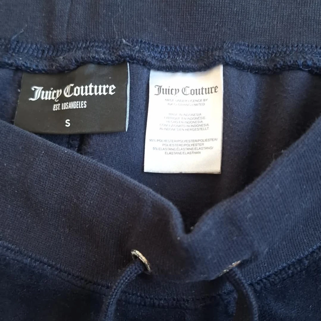 Marinblå mjukisbyxor från Juicy Couture - 3