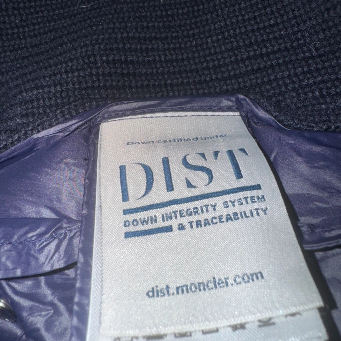 Blå cardigan från Moncler - 1