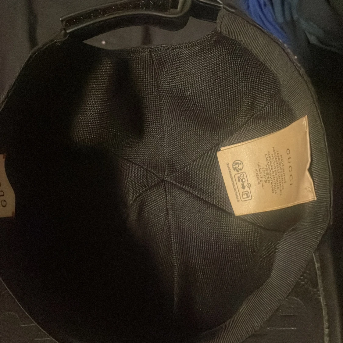 Svart keps från Gucci - 3