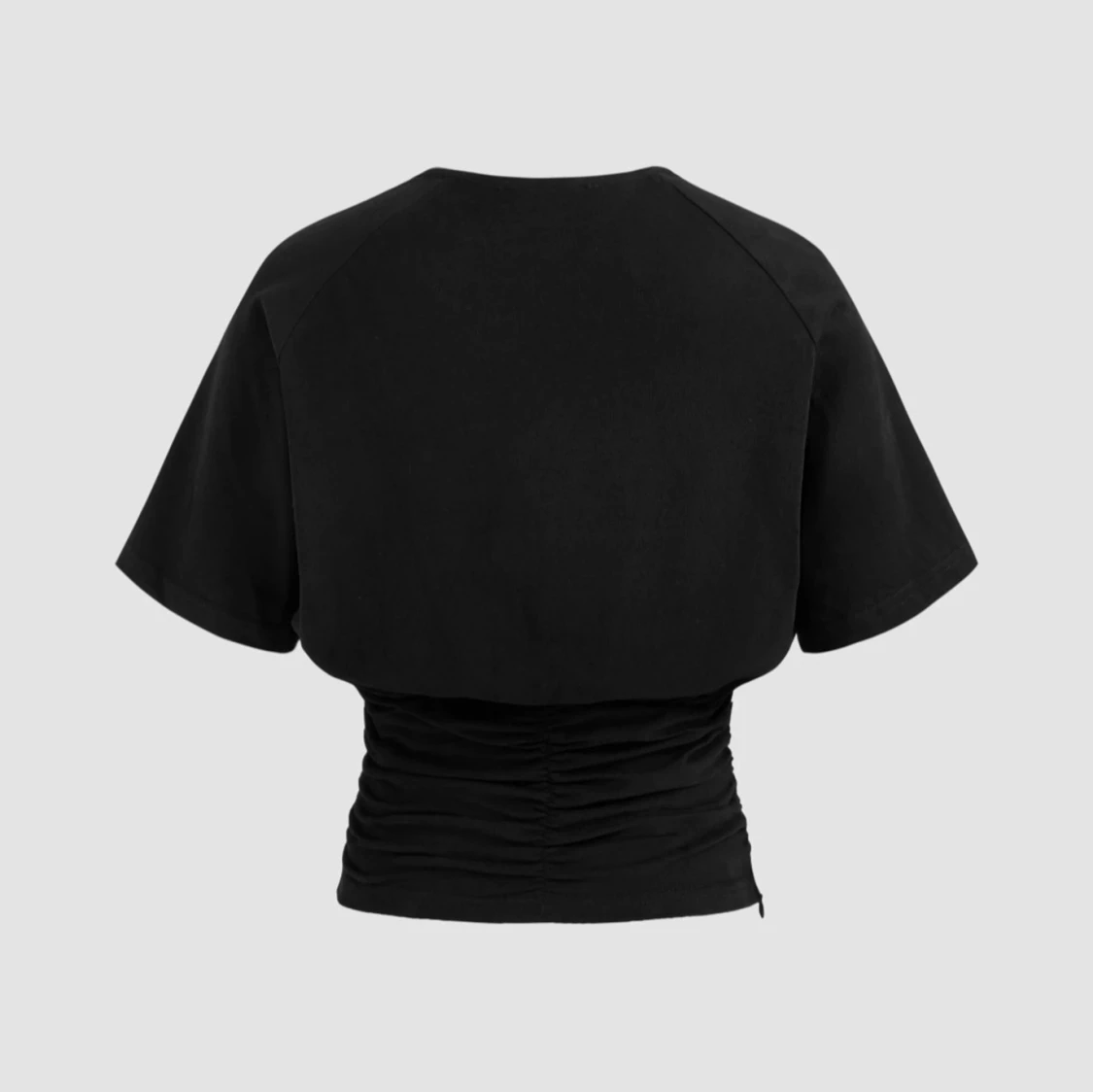 T-shirt med detaljerad midja - 2