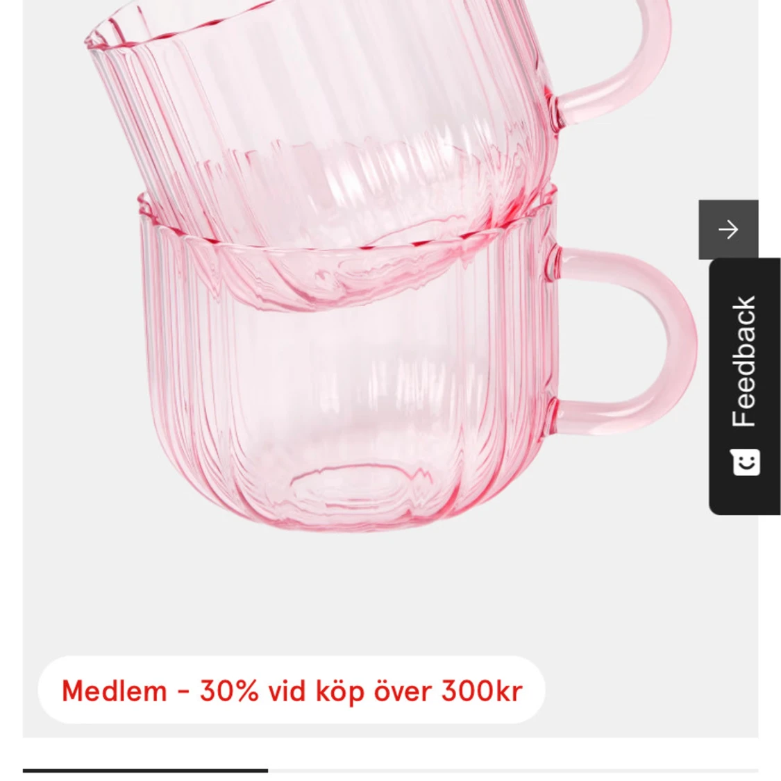 SÖKER GLASMUGGAR FRÅN ÅHLÉNS  - 1