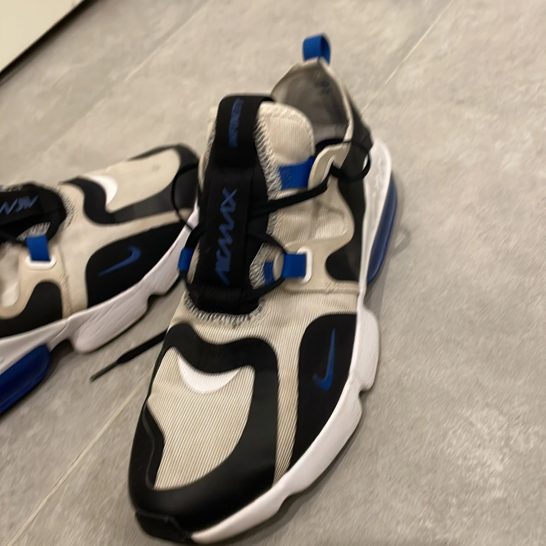 Nike Air Max sneakers i svart och blått - 3