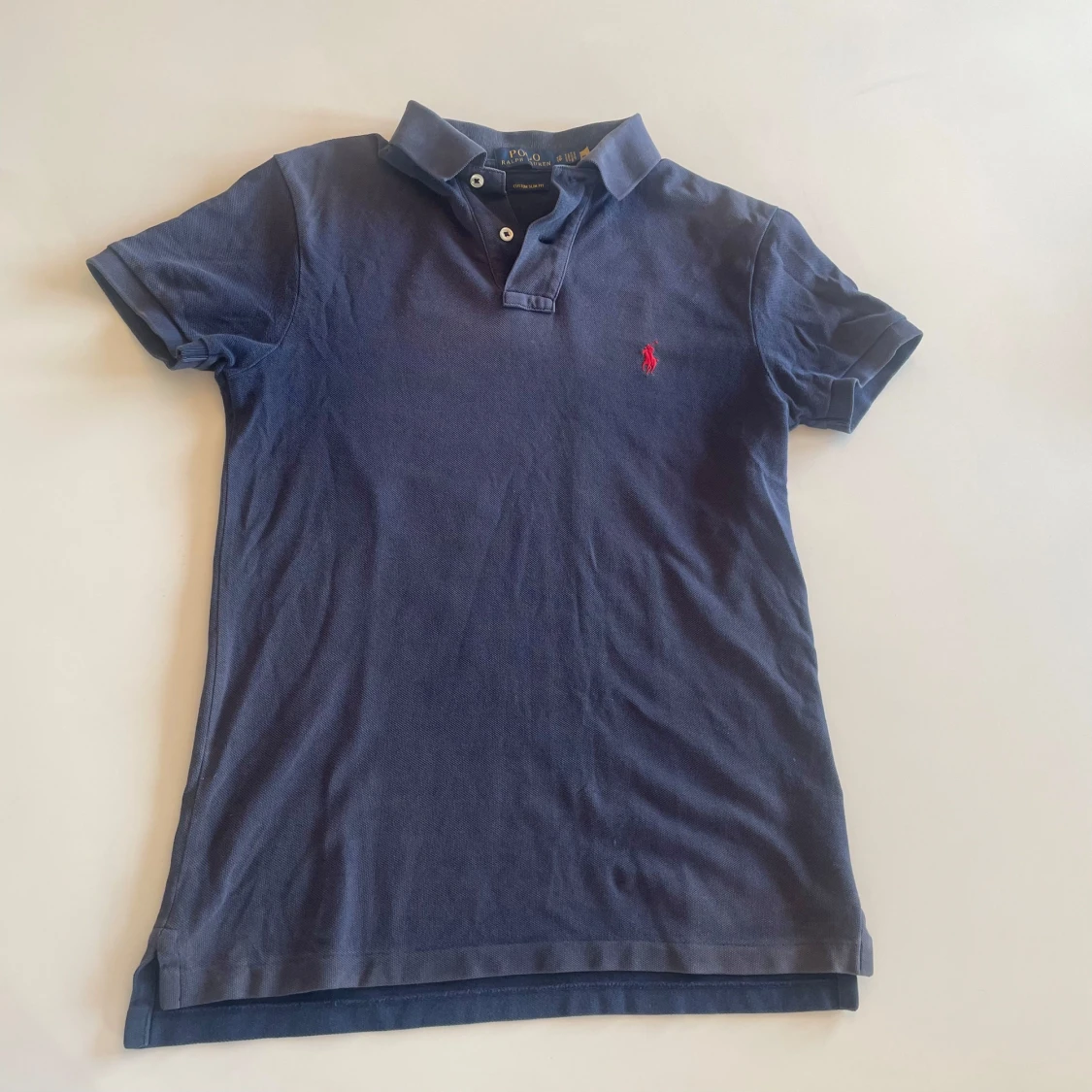 Blå pikétröja från Ralph Lauren - 1