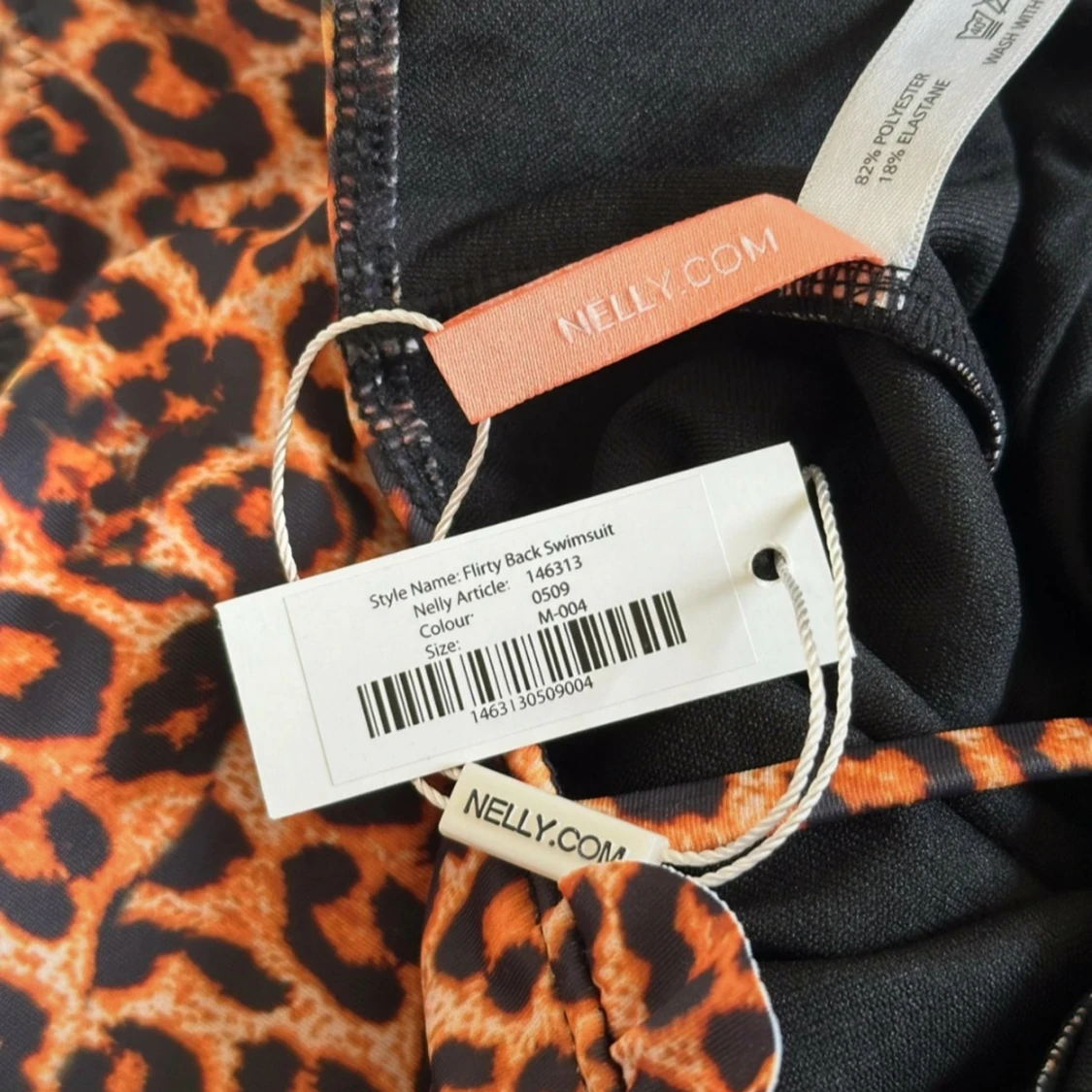 Leopardmönstrad baddräkt från Nelly - 2