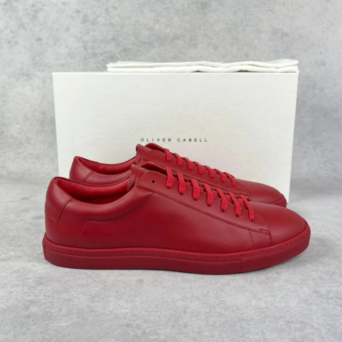 Oliver Cabell low 1 red sneaker