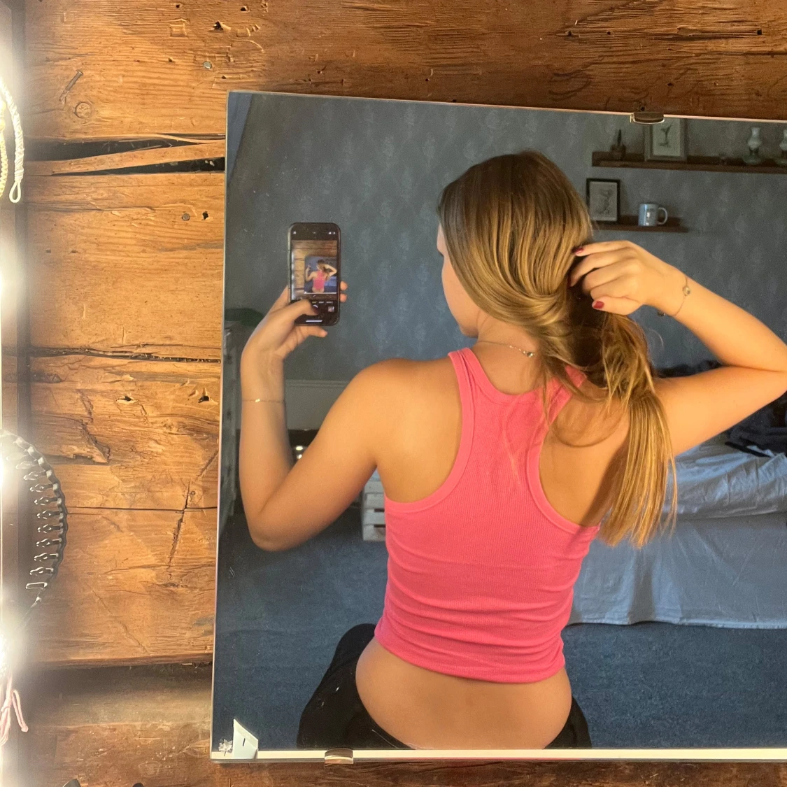 Rosa ribbad linnetopp - 1