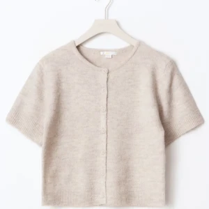 kofta  - kortärmad kofta från Gina Young. Storleken är 140 men passar som XS