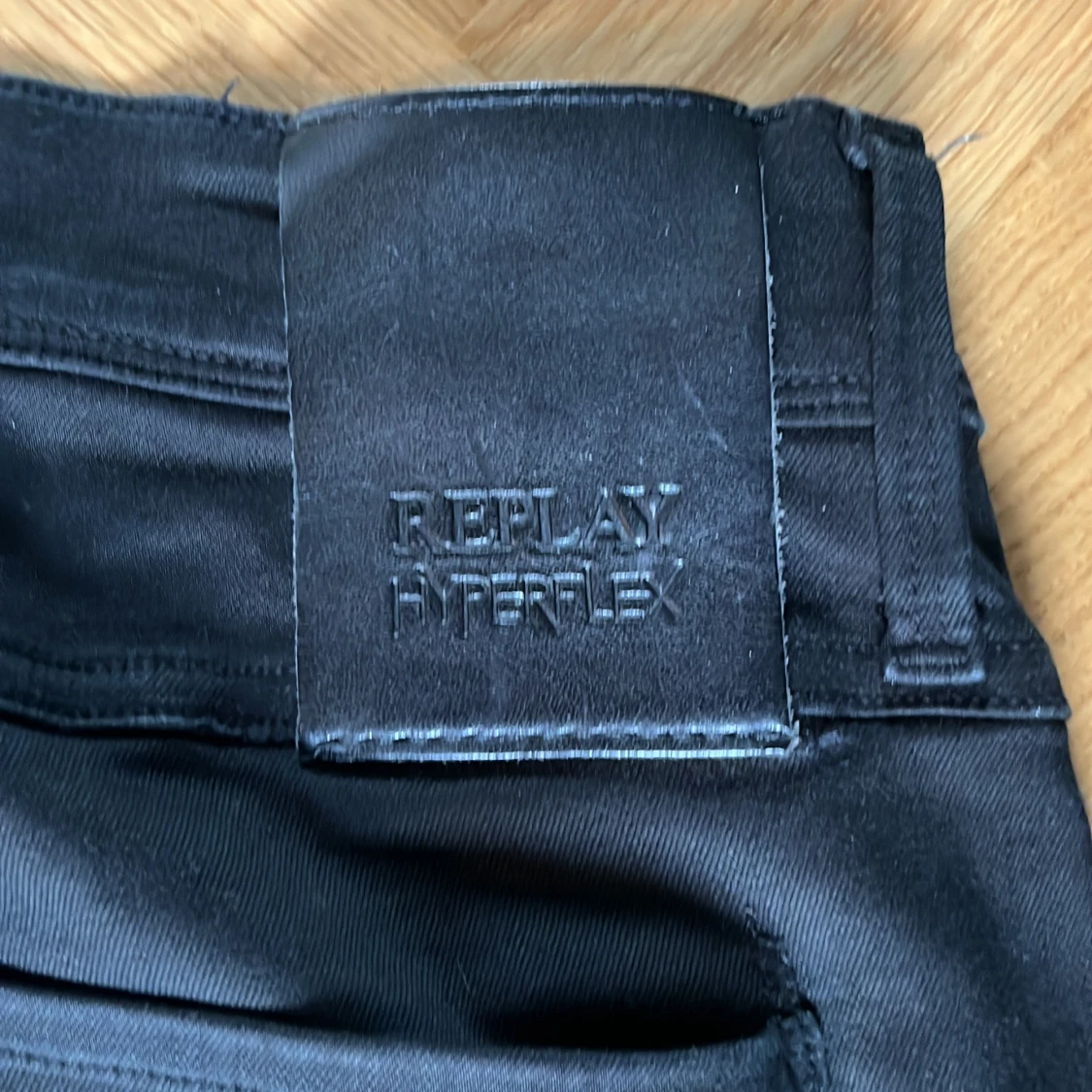 Svarta Replay Hyperflex jeans - 2
