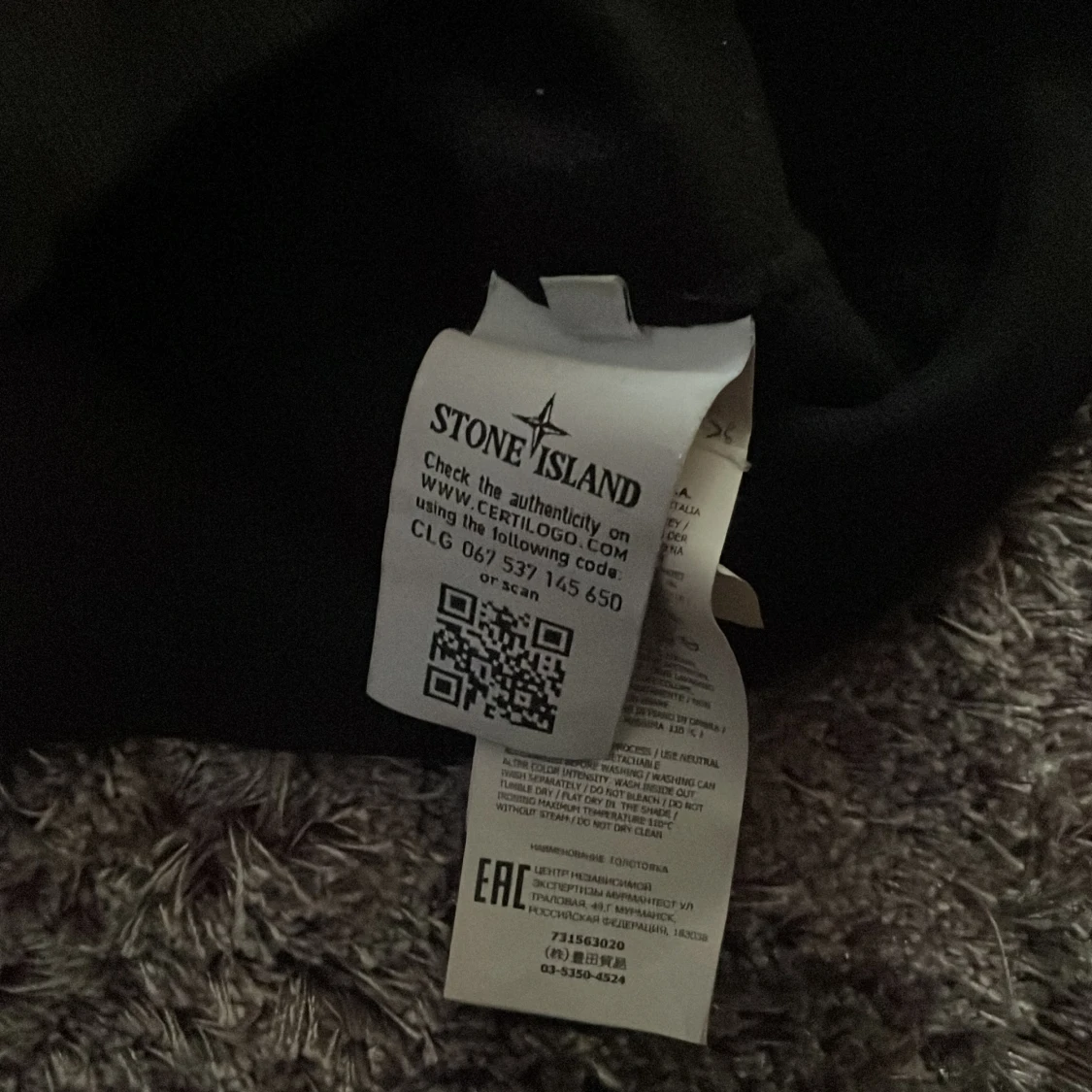 Svart sweatshirt från Stone Island - 2