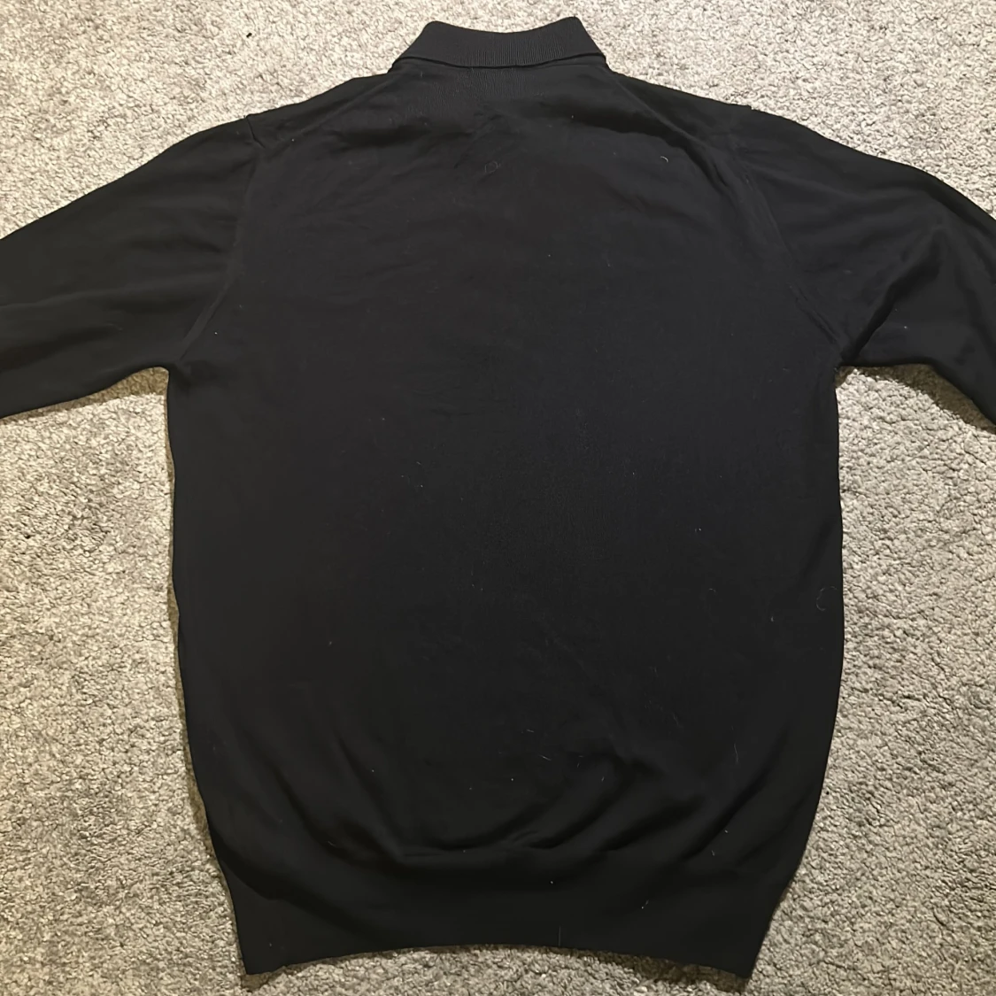 Mörkblå pikétröja  Oscar Jacobson - 1