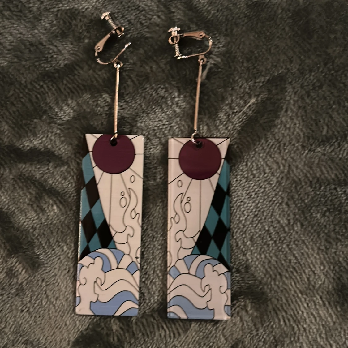 Demon slayer örhängen  - 3