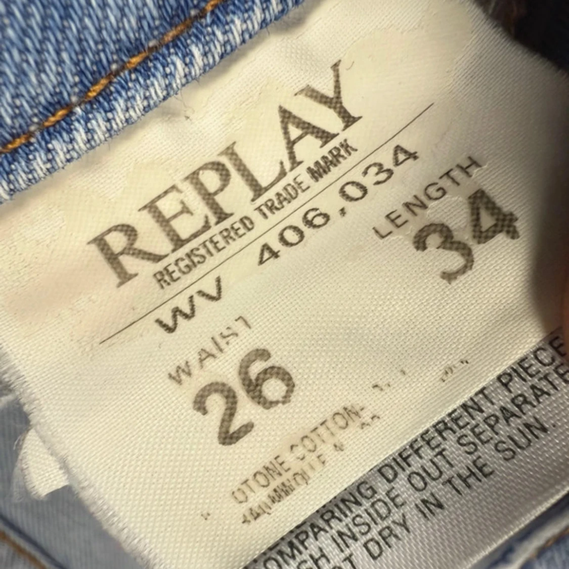 Replay jeans lågmidjade  - 4