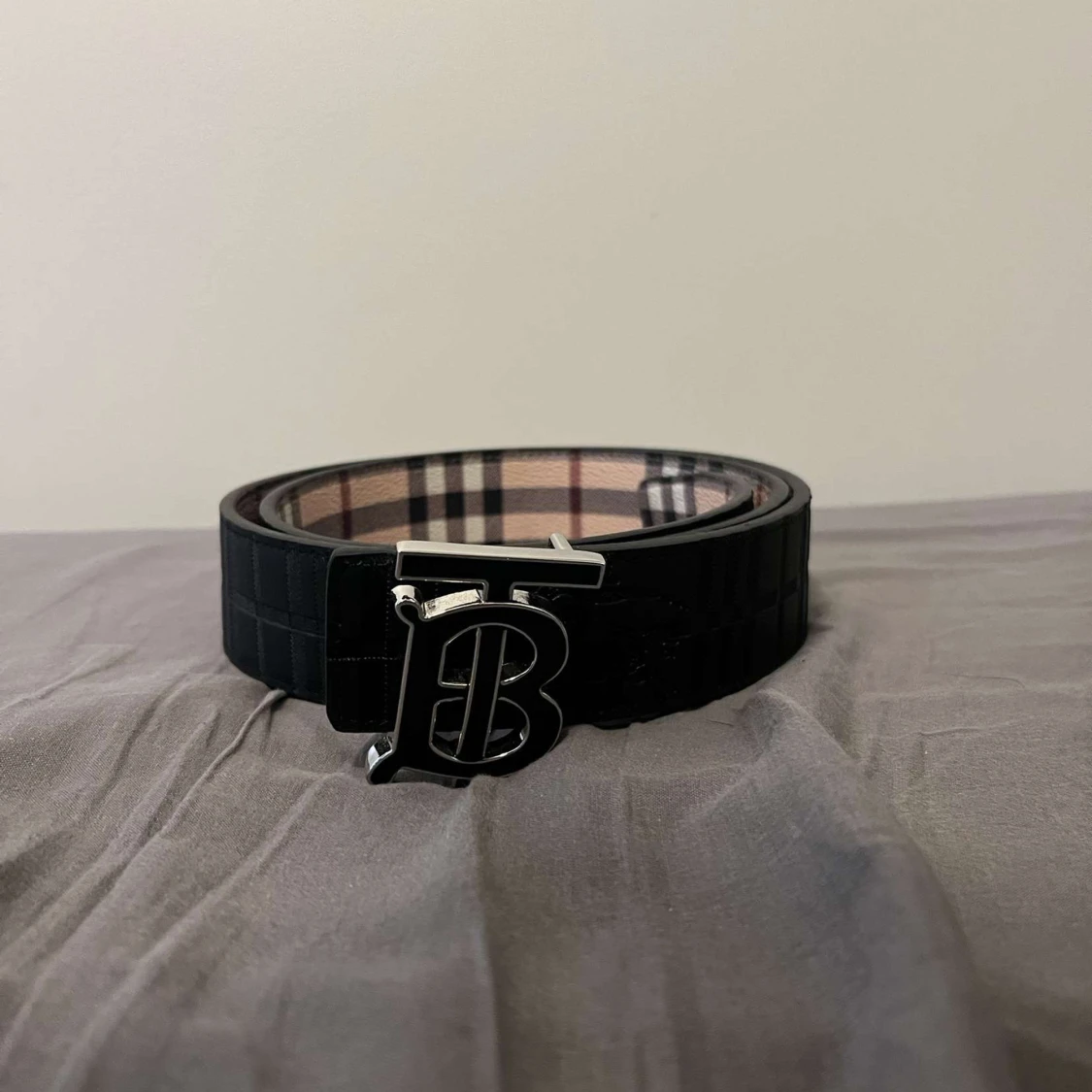 Burbery bälte svart  - 1