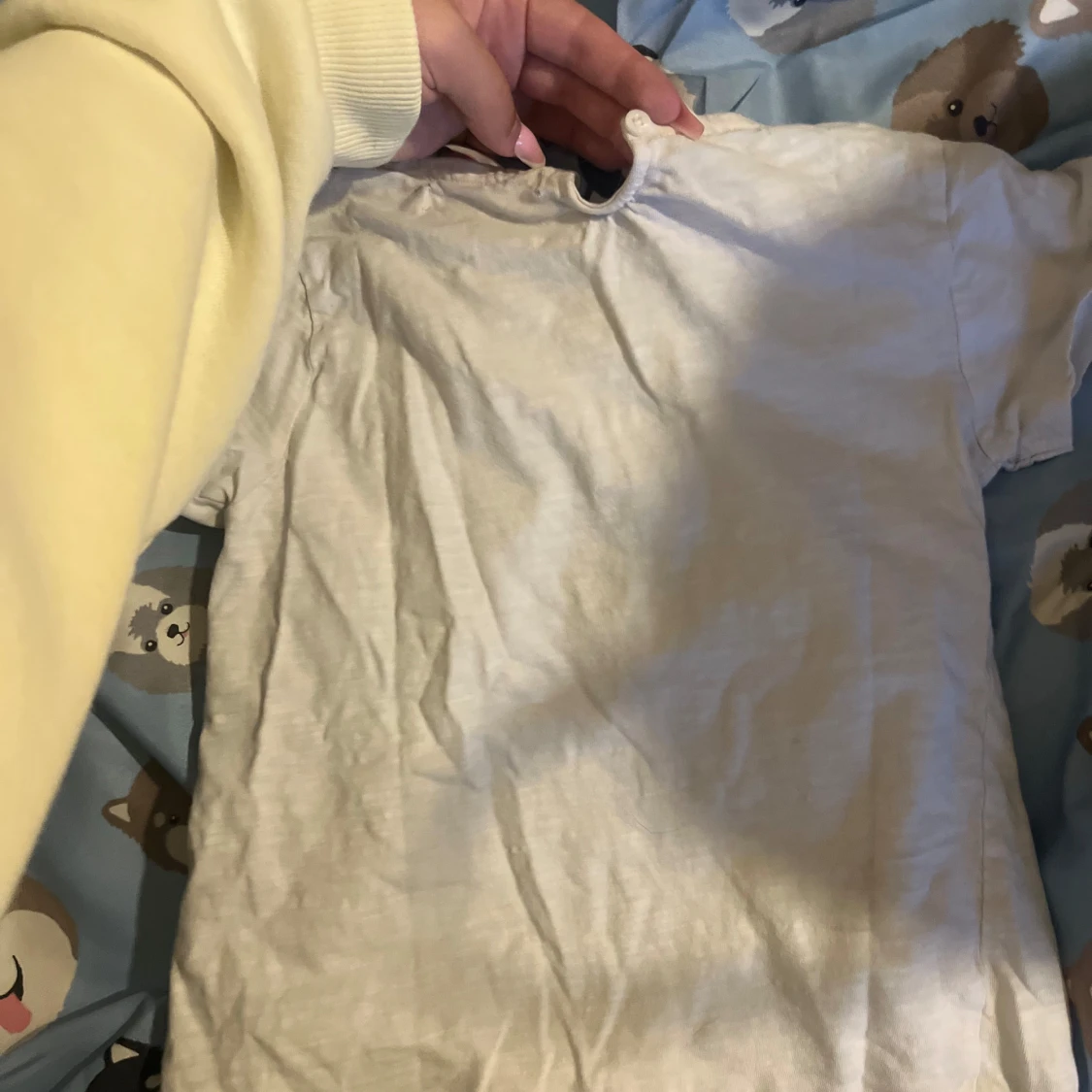 Vit t-shirt med spets från Hampton Republic (barnkläder) - 1