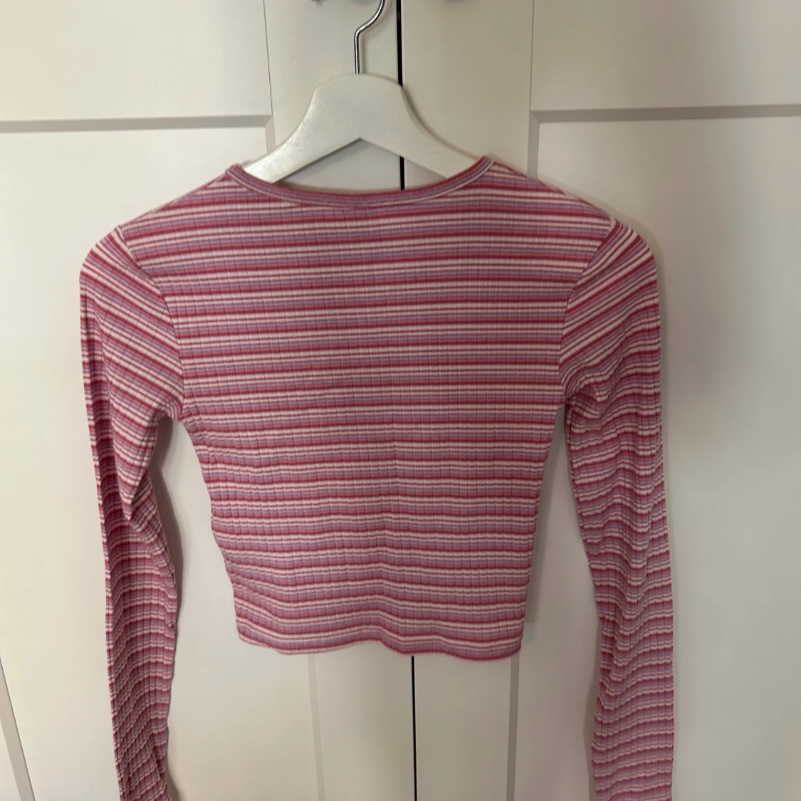 Randig rosa långärmad topp NLY Trend - 2