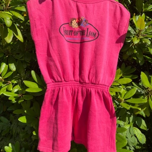 Vintage jumpsuit från Fruit of the Loom - Coolaste Fruit of the Loom-romper i sweatshirt-material. Vintage från USA. 