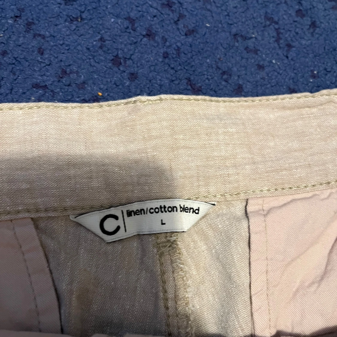 2-pack shorts i linne/bomull, stl L - 2