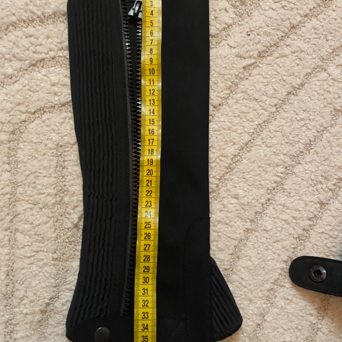 Svarta ridstövelskydd - 2