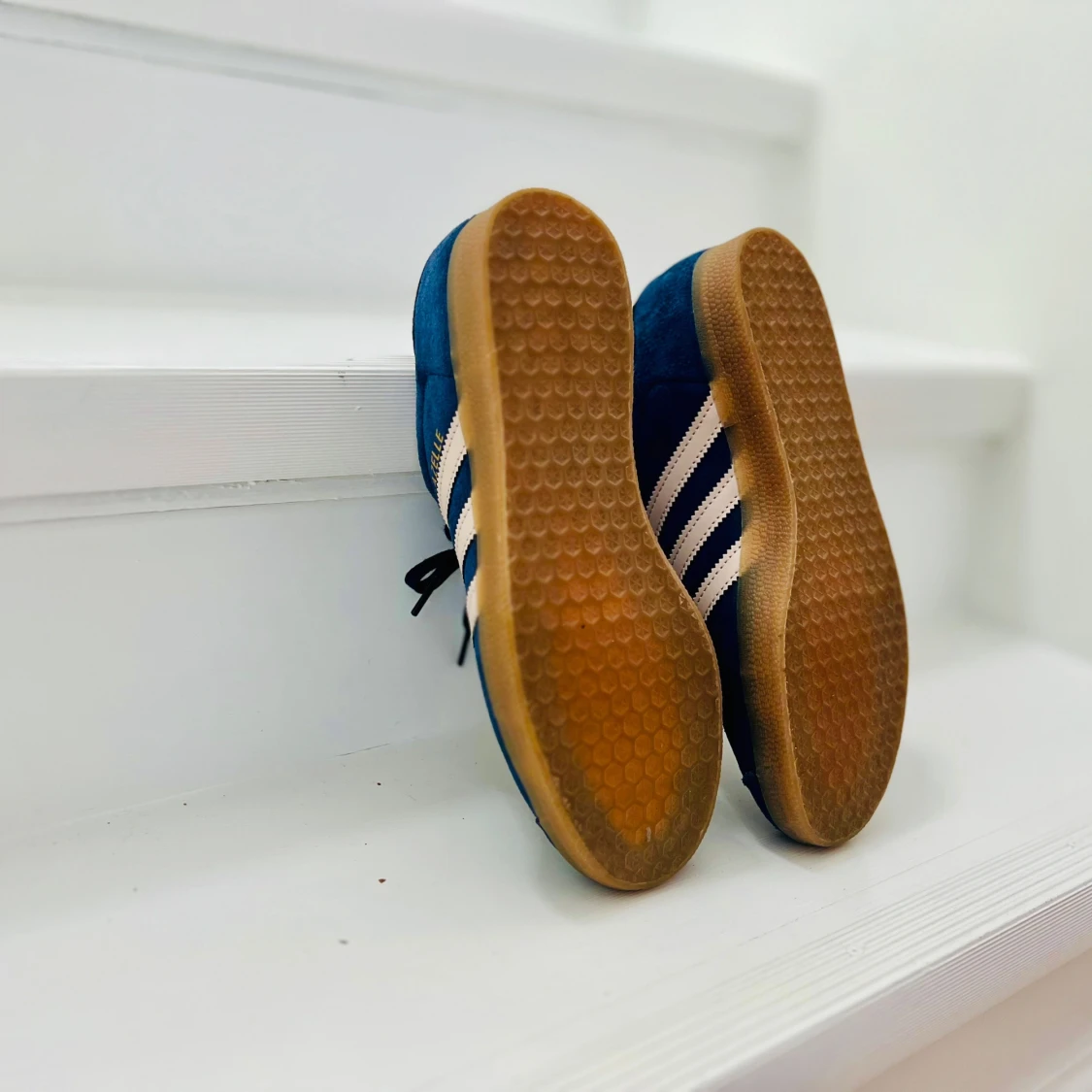 Adidas Gazelle blå sneakers strl 38 2/3 - 2