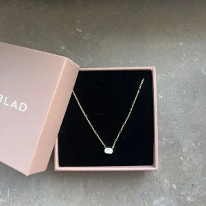 Edblad halsband - Helt nytt och i obruten förpackning, fick dubbletter i present. Kommer inte sänka priset mer tyvärr då jag redan sänker med 50kr samtidigt som det är helt orört, ska köpa något nytt för pengarna!💕 guldig kedja med liten oval diamant