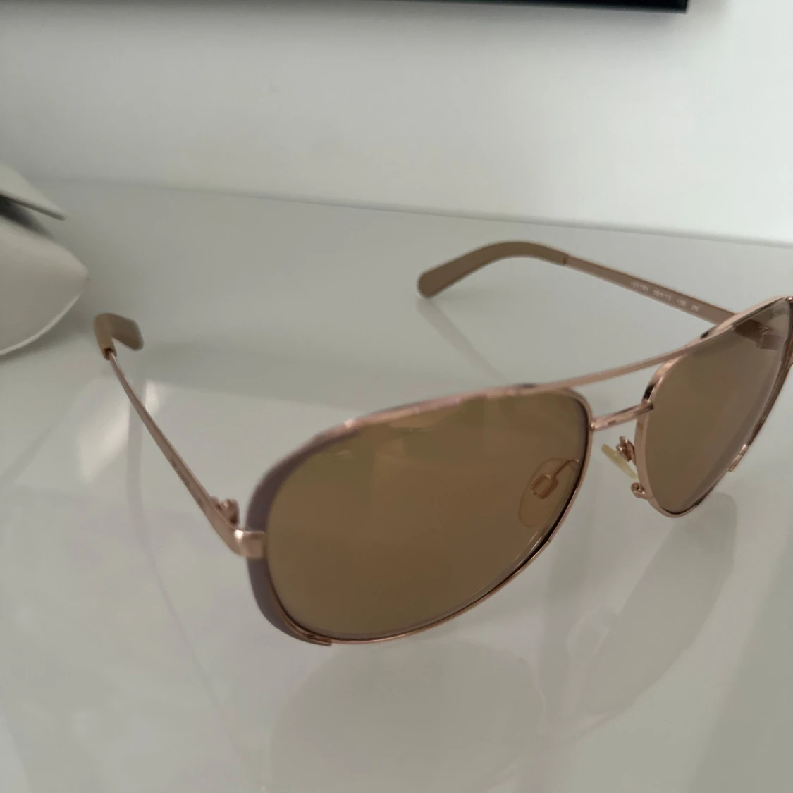 Michael Kors aviator solglasögon guld - 2