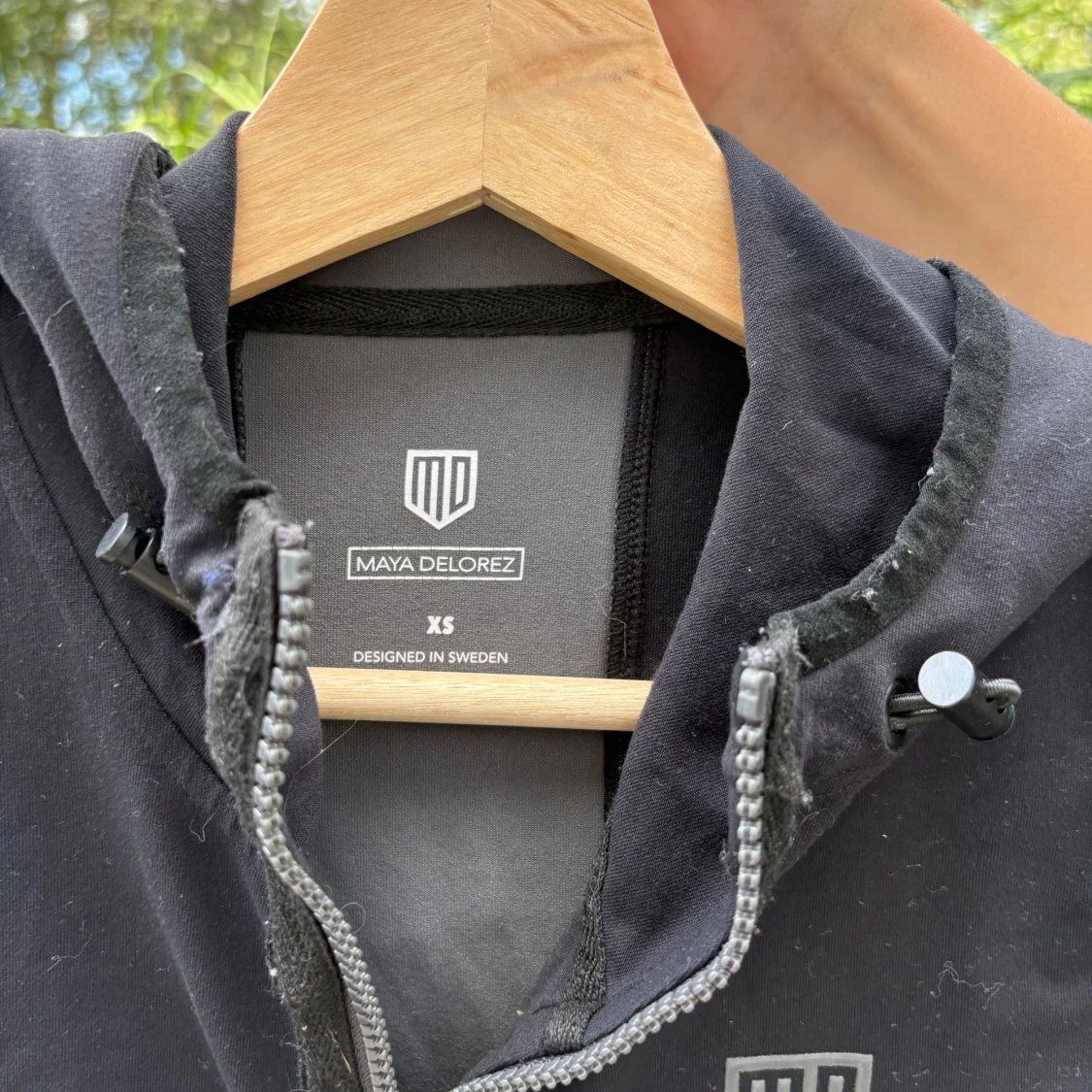 Svart vindjacka från Maya Delorez XS - 1
