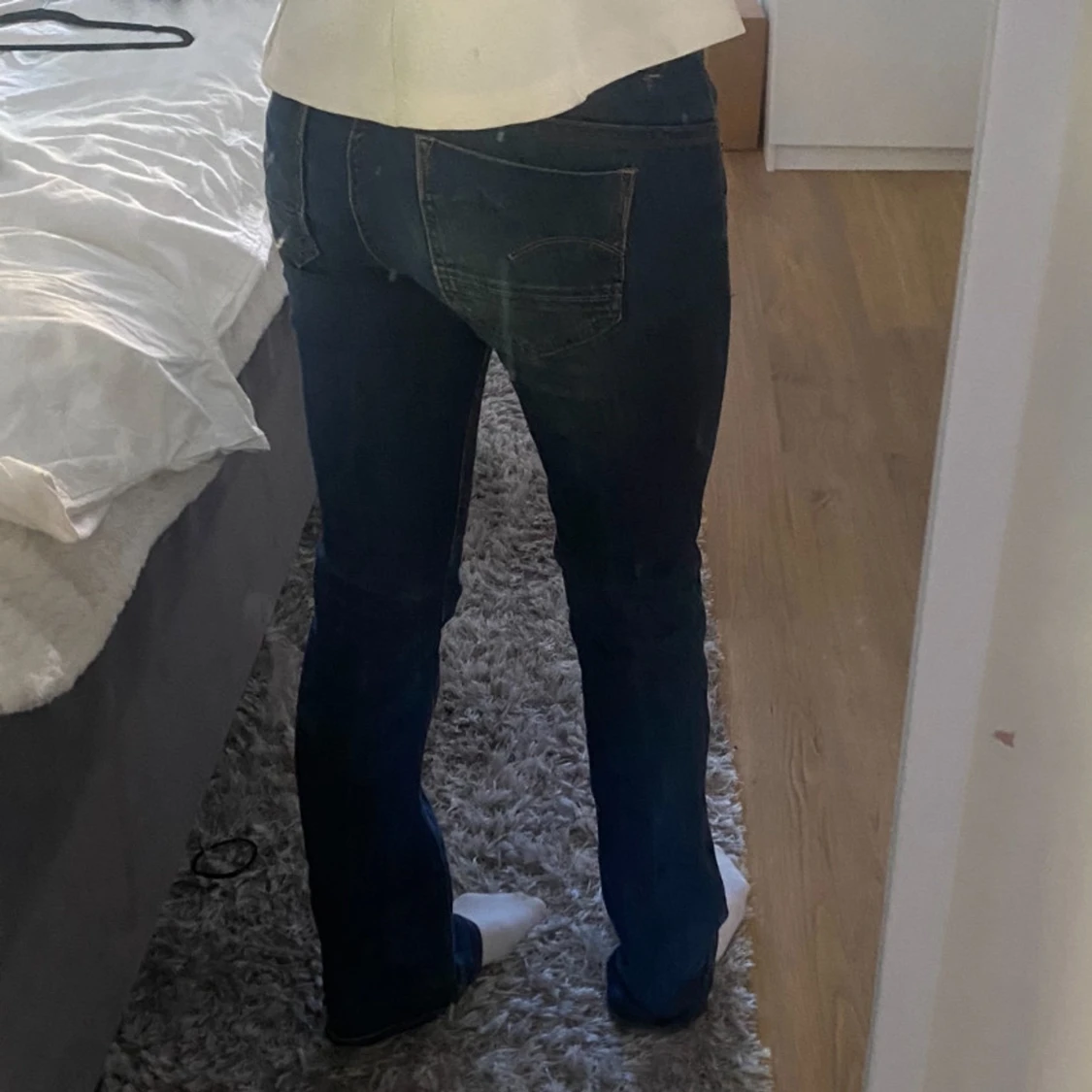 Lågmidjade jeans