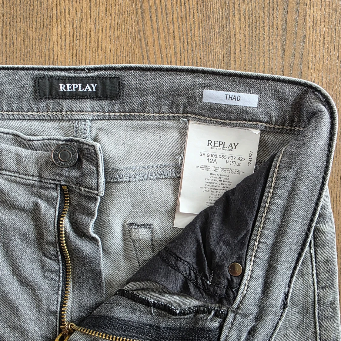 Grå jeans från Replay - 4