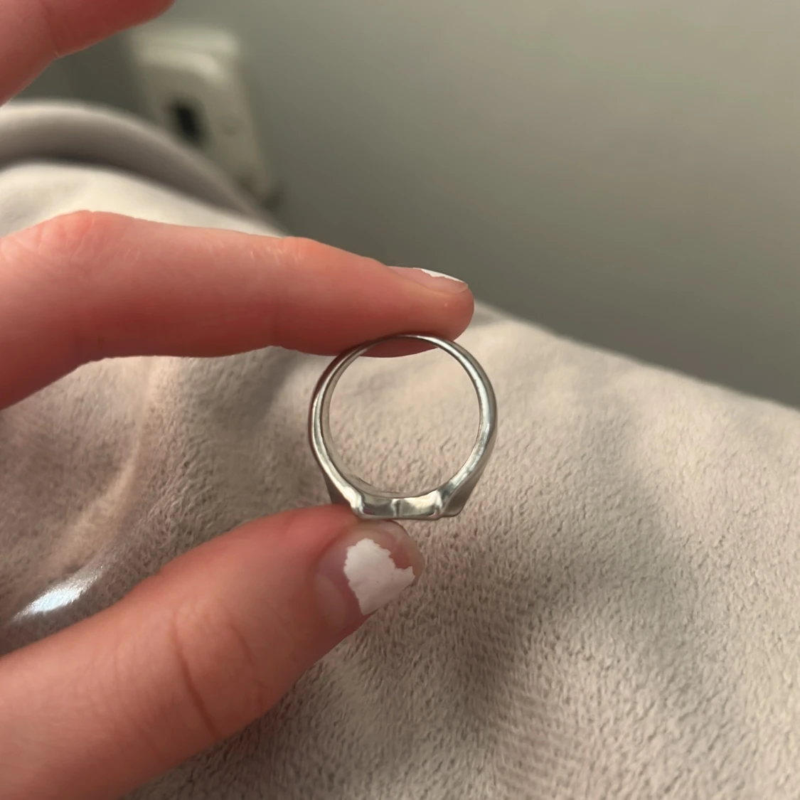 Silverring med stjärndesign - 1