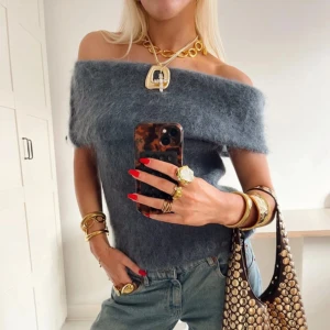 Off shoulder topp - Supermysig Off shoulder topp i mohair💓